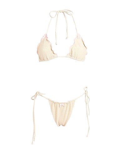 FRANKIES BIKINIS Bikini Beige 96% Nylon, 4% Elastan