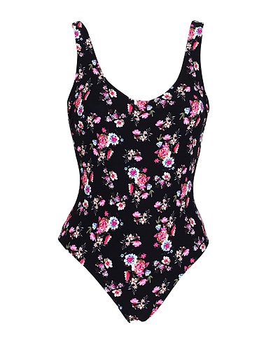 FISICO Costume intero Nero 87% Poliammide, 13% Elastan