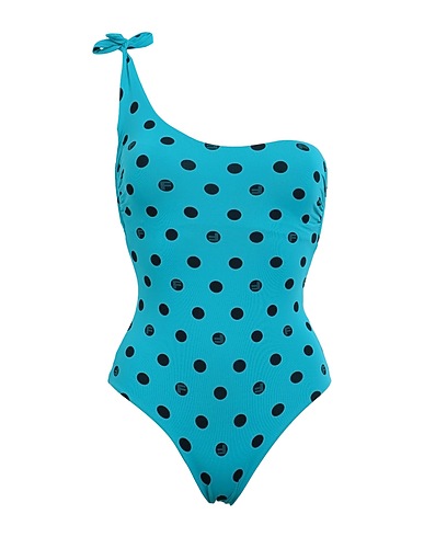 FISICO One-piece swimsuits Turquoise 87% Polyamide, 13% Elastane