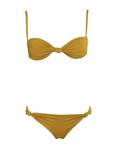 S AND S Bikini Mustard 81% Polyamide, 19% Elastane