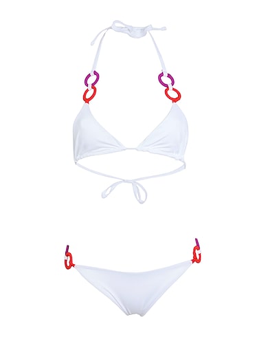 S AND S Bikini White 81% Polyamide, 19% Elastane