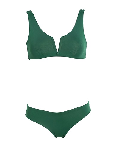 S AND S Bikini Dunkelgrün 81% Polyamid, 19% Elastan