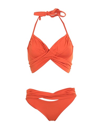 S AND S Bikini Rostrot 81% Polyamid, 19% Elastan