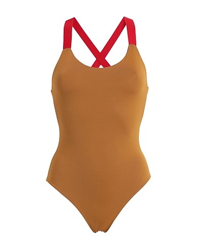 S AND S One-piece swimsuits Camel 81% Polyamide, 19% Elastane