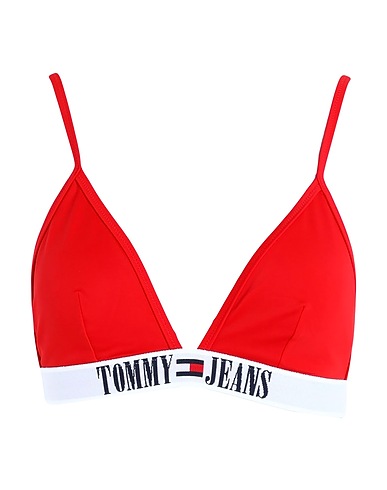 TOMMY JEANS Μπικίνι Κόκκινο 78% Πολυαμίδη, 22% Ελαστάνη