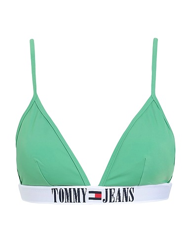 TOMMY JEANS Bikini Verde 78% Poliammide, 22% Elastan