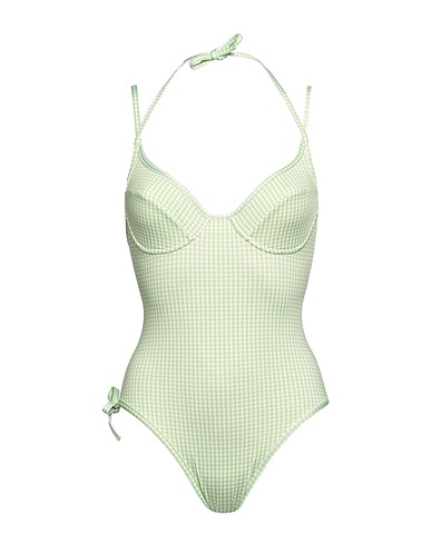 MIMÌ À LA MER One-piece swimsuits Green 80% Polyamide, 20% Elastane