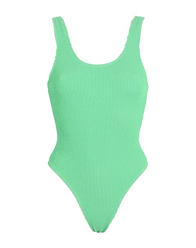 TOPSHOP 水着（ワンピース） グリーン ポリエステル 95% / ポリウレタン 5%