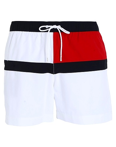 TOMMY HILFIGER Swim shorts White 100% Polyamide