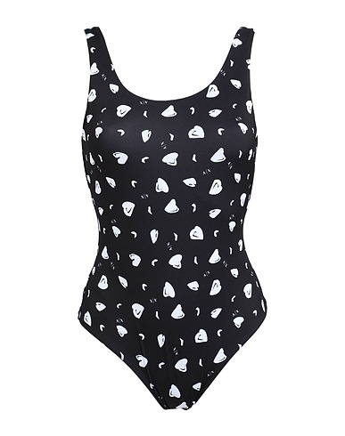 ARMANI EXCHANGE One-piece swimsuits Black 91% Polyester, 9% Elastane