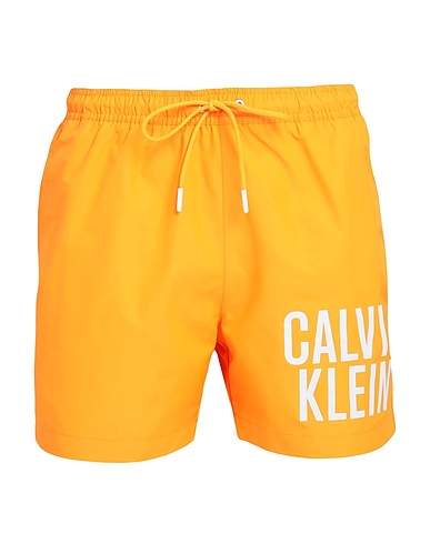 CALVIN KLEIN Boxer mare Mandarino 100% Poliestere