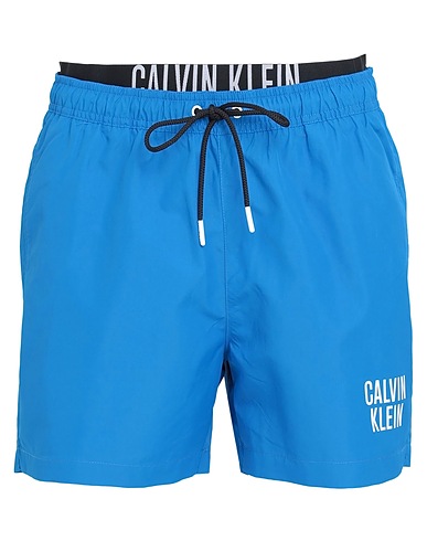 CALVIN KLEIN Swim shorts Azure 100% Polyester