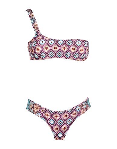 MISS BIKINI LUXE Bikini Mauve 88% Polyamide, 12% Elastane