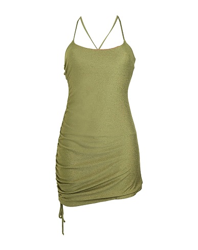 MISS BIKINI LUXE Cover-ups Green 75% Polyamide, 13% Elastane, 12% Metallic fiber