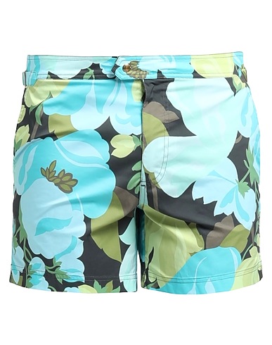 TOM FORD Swim shorts Turquoise 100% Polyester