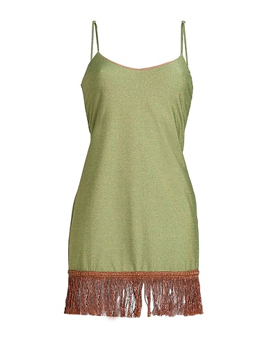 MISS BIKINI LUXE Cover-up Military green 75% Polyamide, 13% Elastane, 12% Metallic fiber