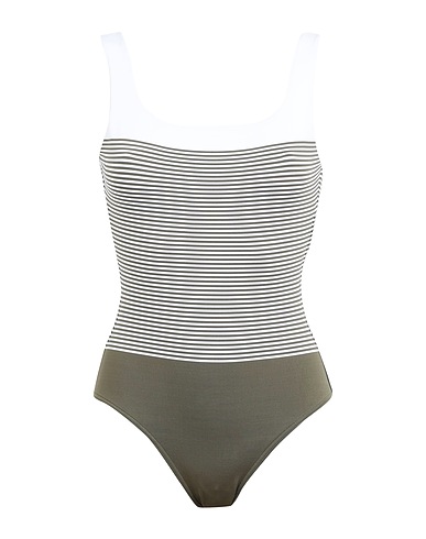 IODUS Costume intero Verde militare 92% Poliammide, 8% Elastan
