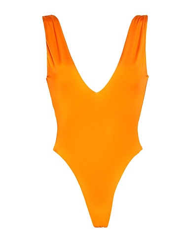 SMMR Maillot une pièce Orange 80% Polyamide, 20% Élasthanne