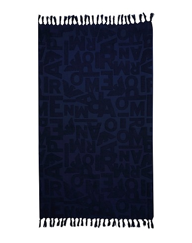 EMPORIO ARMANI Strandtuch Marineblau 100% Baumwolle