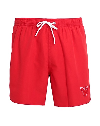 EMPORIO ARMANI Boxer mare Rosso 100% Poliestere