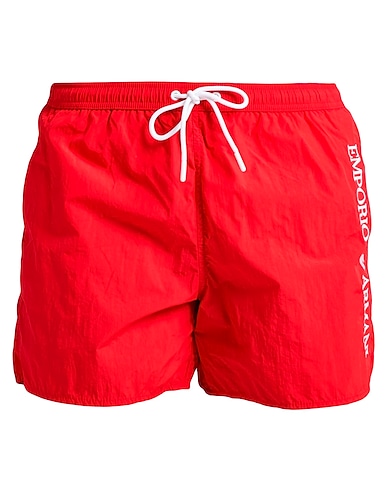 EMPORIO ARMANI Boxer mare Rosso 100% Poliammide