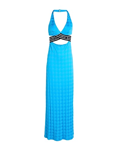 BALMAIN Copricostume LONG DRESS
 Azzurro 52% Viscosa, 48% Cotone
