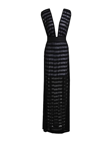 BALMAIN Cover-ups LONG DRESS
 Black 69% Viscose, 31% Modal