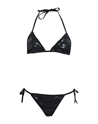 BALMAIN Maillot deux pièces TRIANGLE BIKINI
 Noir 80% Polyamide, 20% Élasthanne