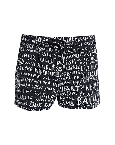 BALMAIN Boxer SHORT BOXER
 Schwarz 90% Polyamid, 10% Elastan