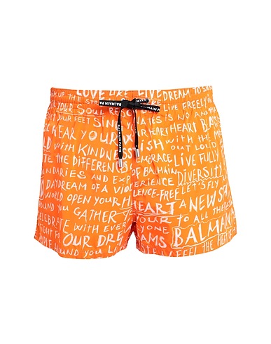 BALMAIN Boxer SHORT BOXER
 Orange 90% Polyamid, 10% Elastan