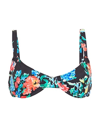 CAROLINE CONSTAS Bikini Nero 75% Poliestere, 25% Elastan
