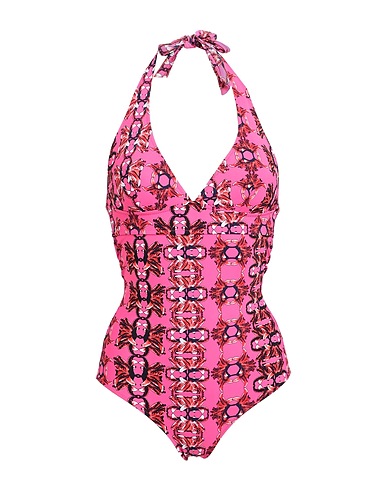 M MISSONI One-piece swimsuits Fuchsia 87% Polyamide, 13% Elastane