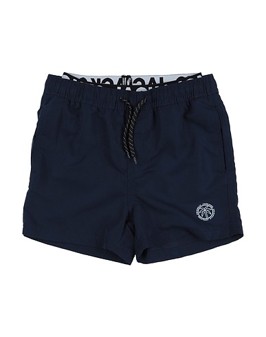 JACK & JONES Boxer mare Blu notte 50% Poliestere, 50% Poliestere riciclato