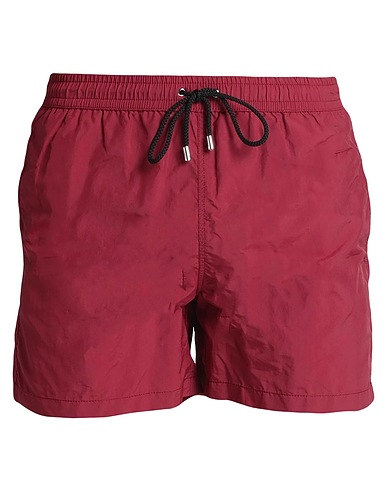 ANTONELLA RIZZA Swim shorts Burgundy 100% Polyamide