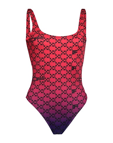 OFF-WHITE™ One-piece swimsuits Red 78% Polyester, 22% Elastane