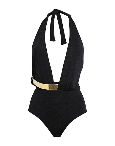 MOEVA One-piece swimsuits Black 58% Polyamide, 38% Lurex®, 4% Elastane