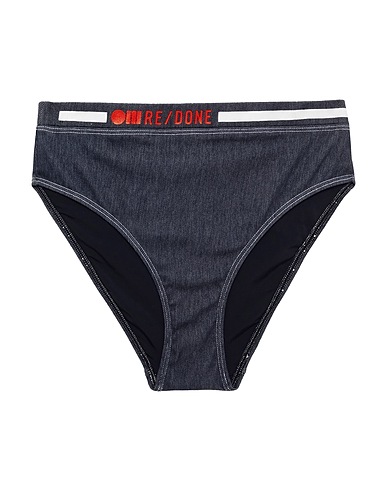 SOLID & STRIPED x RE/DONE Bikini Nachtblau 50% Baumwolle, 44% Polyester, 6% Elastan