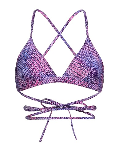 ISABEL MARANT Bikini Viola scuro 78% Poliammide, 22% Elastan