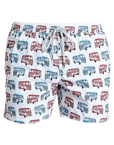 CAPRI CODE Swim shorts White 100% Polyamide