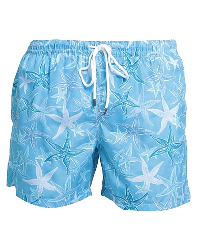 FEDELI Boxer mare Blu chiaro 100% Poliestere riciclato