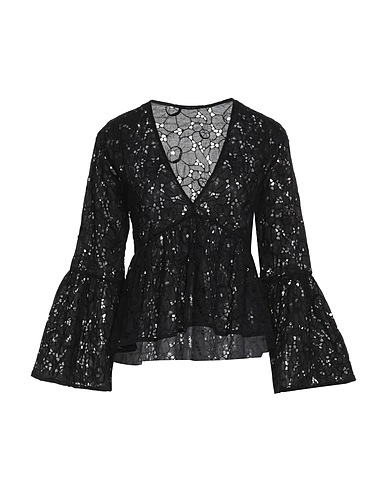 LE PETIT TROU Top Black 100% Cotton