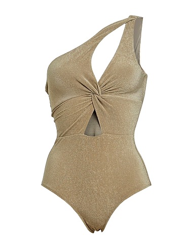 MOEVA One-piece swimsuits Military green 80% Polyamide, 20% Elastane