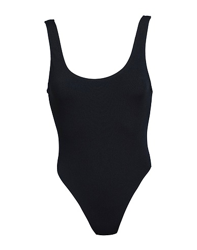 TOPSHOP One-piece swimsuits Black 95% Nylon, 5% Elastane