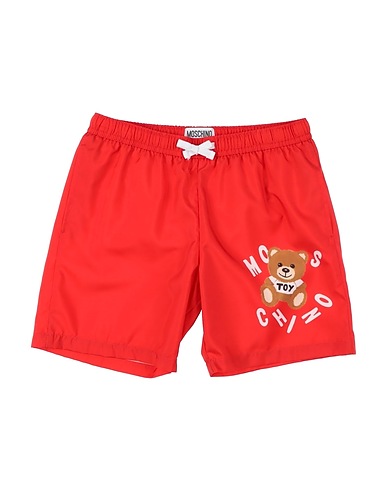 MOSCHINO TEEN Swim shorts Red 100% Polyester