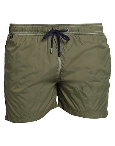 HOMEWARD CLOTHES Swim shorts Military green 100% Nylon