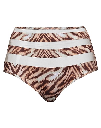 DISTRICT by MARGHERITA MAZZEI Bikini Beige 93% Polyester, 7% Elastane