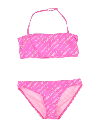 KARL LAGERFELD Bikini Fuchsia 80% Polyamide, 20% Elastane