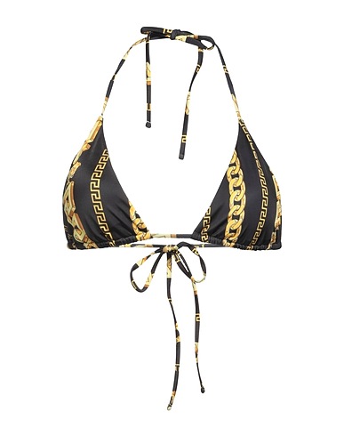 VERSACE Bikini tops 78% Polyester, 22% Elastane