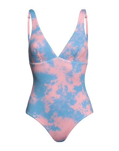 MANEBÍ One-piece swimsuits Pastel blue 85% Polyamide, 15% Elastane
