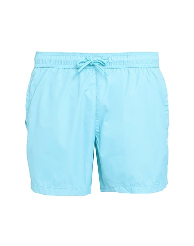 TOPMAN Bañador tipo bóxer Azul celeste 100% Poliéster